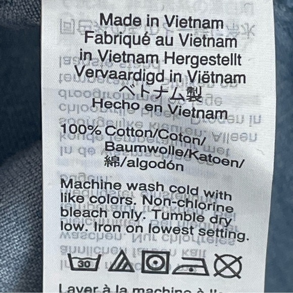 J Crew Chambray Long Sleeve Top - Picture 9 of 9